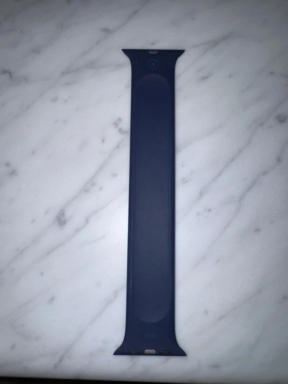 Dark Blue Silicone Watch Band for Smart Watch size 44